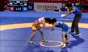 Аёллар кураши: Набира Есенбаева ҳам чорак финалда