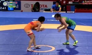 Аёллар кураши: Набира Есенбаева чорак финалда мағлуб бўлди