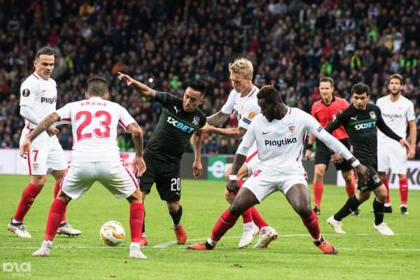 "Севилья" - "Краснодар" 3:0 (видео)