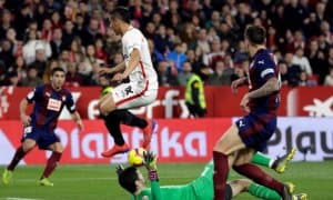 "Севилья" - "Эйбар" 2:2 (видео)