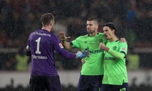 "Штутгарт" - "Шальке" 1:3 (видео)