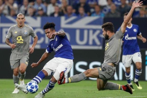 "Шальке" - "Порту"  1:1 (видео)