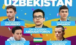 Шахмат Олимпиадасида олтин медални қўлга киритган спортчиларимиз 600 млн сўм пул мукофоти билан тақдирланади (фото)