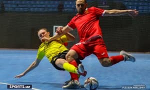 Футзал. "Пахтакор" қийин ғалабага эришди. Марказий ўйинда ҳисоб очилмади (фотогалерея)