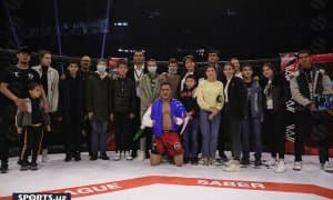 Ҳаяжонли жанглар ёхуд "Muradov Professional League"нинг дастлабки турниридан фотогалерея