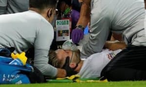 Люк Шоу қандай жароҳат олди? (видео)