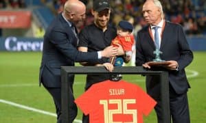 Давид Силва расман Испания терма жамоаси билан хайрлашди (фоторепортаж)