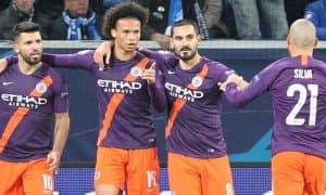 "Манчестер Сити" - "Хоффенхайм" 2:1 (видео)