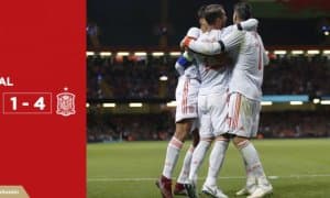 Уэльс – Испания  1:4 (видео)