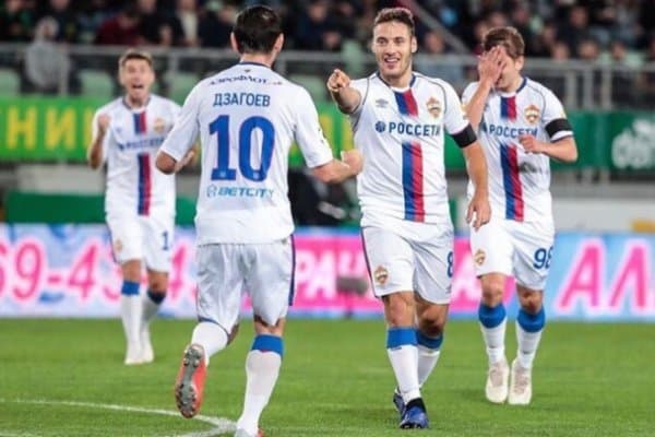 "Анжи" - ЦСКА 0:2 (видео)