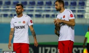 Статистика. "Навбаҳор"нинг икки етакчиси "Қизилқум" легионерига ета олмади