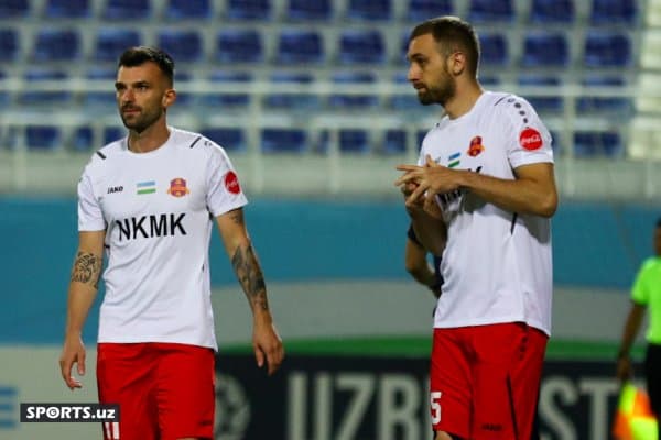 Статистика. "Навбаҳор"нинг икки етакчиси "Қизилқум" легионерига ета олмади