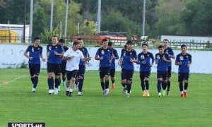 "Насаф" футболчилари қўшилган, терма жамоамиз "эшшак минди" ўйнаган машғулотдан фотогалерея