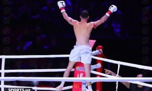 Мавлуд Тифиев рақибини даҳшатли нокаутга учратган жангдан фотогалерея