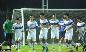 Ўзбекистон ОТЖ эртанги ўйин олдидан машғулот ўтказди (фото)