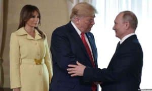 Путин Трампга ЖЧ-2018 тўпини совға қилди (ФОТО)