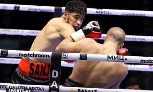 Санжар Турсунов қийин ғалабага эришган жангдан фотогалерея