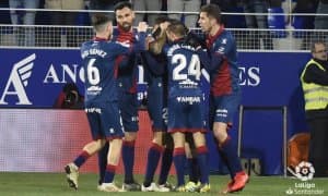 "Уэска" - "Вальядолид" 4:0 (видео)