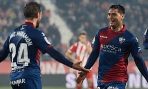 "Жирона" - "Уэска" 0:2 (видео)