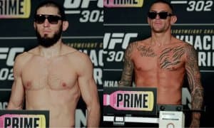 "UFC 302" турнирининг барча иштирокчилари тарозидан ўтишди