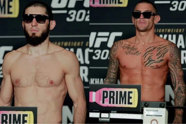 "UFC 302" турнирининг барча иштирокчилари тарозидан ўтишди