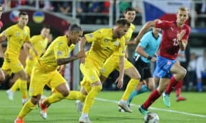 Украина - Чехия 1:0 (видео)