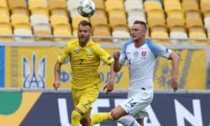 Украина - Словакия 1:0 (видео)