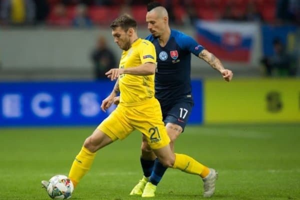 Словакия - Украина 4:1 (видео)