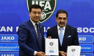 Расман! ЎФА "JAKO" билан шартнома имзолади