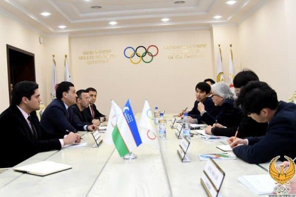 МОҚда Бутунжаҳон таэквондони тарғиб қилиш фонди мутасаддилари билан учрашув бўлиб ўтди