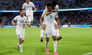 Ўзбекистон ишончли ҳисобда ғалаба қозониб, плей-офф йўлланмасига эга чиқди, Неъматжоновдан дубль 