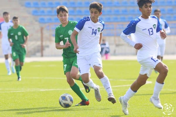 CAFA U-14 Championship 2022. Ўзбекистон ёшлари Туркманистонга 8 та гол урди
