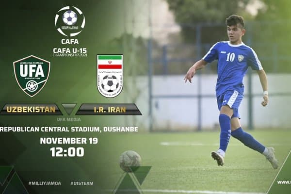 CAFA U-15: Ўзбекистон терма жамоасининг Эронга қарши асосий таркиби маълум