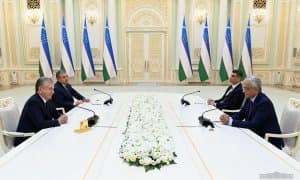 Шавкат Мирзиёев ОФК президентини қабул қилди