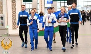 Осиё чемпионатида муваффақиятли иштирок этган спортчиларимиз юртимизда тантанали кутиб олинди