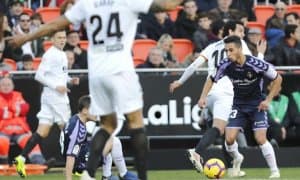 "Валенсия" - "Вальядолид" 1:1 (видео)