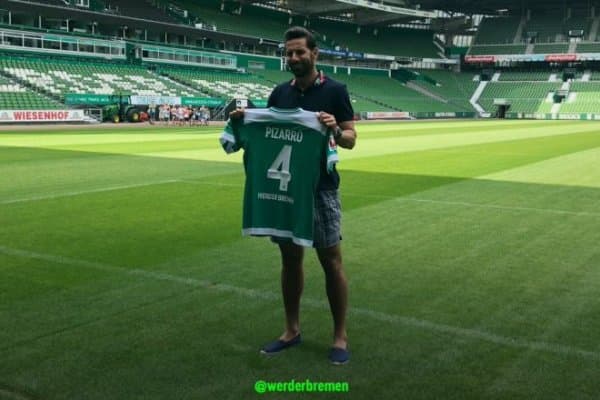 Писарро 4-марта "Вердер" билан шартнома имзолади