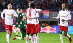 "РБ Лейпциг" - "Вердер" 3:2 (видео)