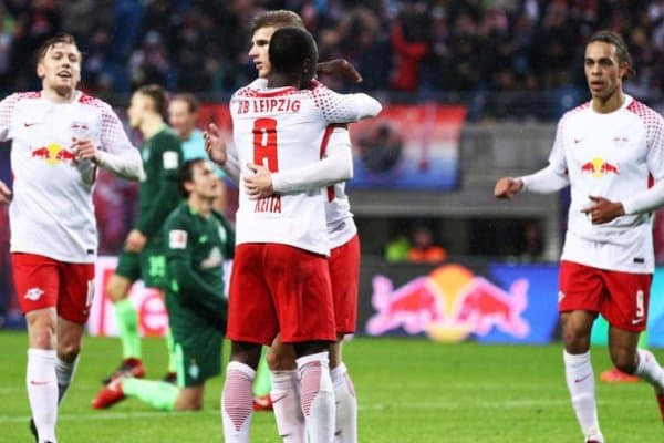 "РБ Лейпциг" - "Вердер" 3:2 (видео)