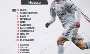 "Реал" - "Уэска". Зидан асосий таркибда