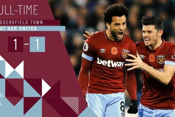 "Хаддерсфилд" - "Вест Хэм" 1:1 (видео)