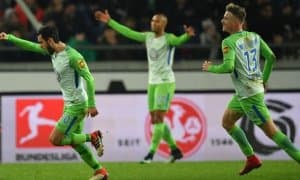 "Вольфсбург" - "Штутгарт" 2:0 (видео)