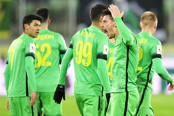 "Анжи" - "Енисей" 2:1 (видео)