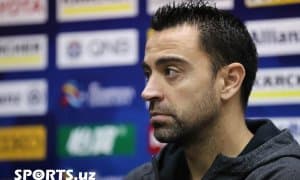 Хави: Машарипов бугун ажойиб ўйин кўрсатди