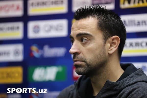 Хави: Машарипов бугун ажойиб ўйин кўрсатди