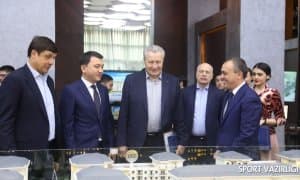 Хоккей афсоналарига Tashkent City'даги замонавий хонадонларининг калитлари топширилди