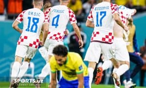 СЕНСАЦИЯ! Хорватия асосий фаворит Бразилияни турнирдан чиқариб юборди