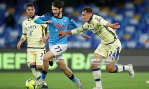 А Серия. "Наполи" ўз майдонида аутсайдерни енга олмади 