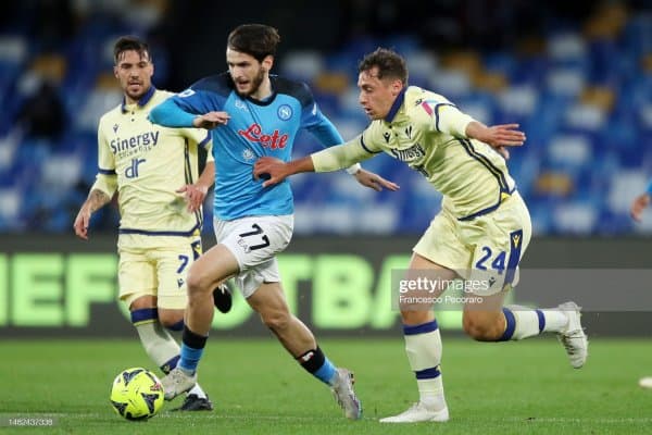 А Серия. "Наполи" ўз майдонида аутсайдерни енга олмади 