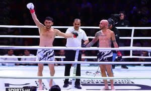 Шоҳруҳ Холмуродов бразилиялик рақибини мағлуб этди (фотогалерея)